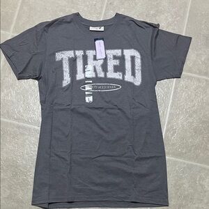 Simply Southern Charcoal Tired Graphic Tee